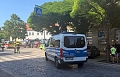 Weitr&auml;umige Absperrung der Langensalazer Innenstadt nach einer Messerstecherei (uhz)