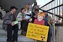 Mahnwache gegen Atomkraft (Foto: nnz-City Scout Sven G&auml;mkow)