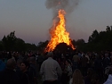 Osterfeuer beendet Box-Saison (Foto: nnz)