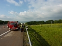 Crash auf der Autobahn (Foto: Berufsfeuerwehr)