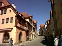 In Rothenburg ob der Tauber (Foto: G. Sch&uuml;tze)