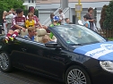 Beim Festumzug mit dabei (Foto: Klaus Verkouter) Beim Festumzug mit dabei (Foto: Klaus Verkouter)