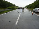 Crash auf der Autobahn (Foto: nnz)