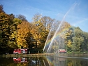 Wasserspiele der Feuerwehr (Foto: Ch. Burkert)