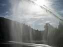 Wasserspiele der Feuerwehr (Foto: Ch. Burkert)