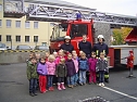 Die Feuerwehr im Kinderhaus (Foto: privat) Die Feuerwehr im Kinderhaus (Foto: privat)