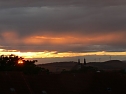 Abendhimmel &uuml;ber Nordhausen (Foto: M. M&uuml;ller)