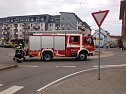 Unfall am Kreisel (Foto: V. Franke)