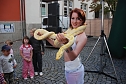 Schlangenshow auf dem Rathausplatz (Foto: Sven Gämkow) Schlangenshow auf dem Rathausplatz (Foto: Sven Gämkow)