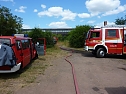 Brand an der Darre (Foto: privat) Brand an der Darre (Foto: privat)