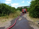 Brand an der Darre (Foto: privat) Brand an der Darre (Foto: privat)