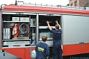 Besuch in der Feuerwache (Foto: Karsten Thorhauer) Besuch in der Feuerwache (Foto: Karsten Thorhauer)