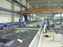Produktion der Gleistragplatten (Foto: HABAU) Produktion der Gleistragplatten (Foto: HABAU)