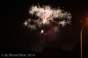 Feuerwerk &uuml;ber Sollstedt (Foto: Bernd Peter)