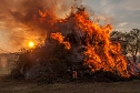 Osterfeuer in Krimderode (Foto: Sven Tetzel)