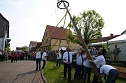 Maibaum in Obergebra gesetzt (Foto: Michael Randel)