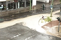 Starke Regenf&auml;lle in Nordhausen (Foto: Peter Blei)