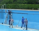 Arbeitseinsatz im Freibad (Foto: privat)