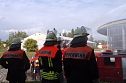 Einsatz&uuml;bung Feuerwehr (Foto: Wiethoff)
