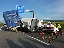 Unfall auf der A 38 (Foto: BFW)