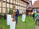 Kunstmarkt in Friedrichsrode (Foto: Karin Lehmann, Peter Blei) Kunstmarkt in Friedrichsrode (Foto: Karin Lehmann, Peter Blei)