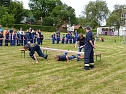 Nachwuchsfeuerwehren im Wettkampf (Foto: Ch. Burkert) Nachwuchsfeuerwehren im Wettkampf (Foto: Ch. Burkert)