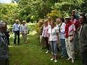 Parkfest: F&uuml;hrung mit Baumbiologe Dr G&uuml;nthewr Merg mit einer Besuchergruppe aus Erfurt und interessierten Nordh&auml;user B&uuml;rgern und Umgebung (Foto: privat)