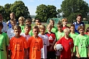 Volles Training bei der Fu&szlig;ballschule (Foto: Karl-Heinz Herrmann)