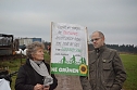 Protest gegen Probebohrungen (Foto: H. Michel)