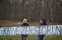 Protest gegen Probebohrungen (Foto: H. Michel)