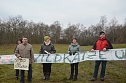 Protest gegen Probebohrungen (Foto: H. Michel)