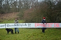 Protest gegen Probebohrungen (Foto: H. Michel)