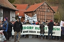 Protest gegen Probebohrungen (Foto: Helmut Michel)