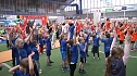 Kindergartensporttag in der Nordh&auml;user Wiedigsburghalle (Foto: Angelo Glashagel)