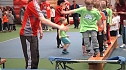 Kindergartensporttag in der Nordh&auml;user Wiedigsburghalle (Foto: Angelo Glashagel)