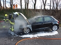 Audi A1 brannte aus (Foto: Feuerwehr)