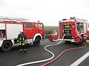 Auto ausgebrannt (Foto: Feuerwehr Bleicherode)