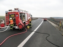Auto ausgebrannt (Foto: Feuerwehr Bleicherode)
