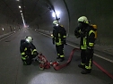 Gro&szlig;&uuml;bung im H&ouml;llbergtunnel (Foto: Feuerwehr Bleicherode)