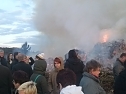 Osterfeuer in Neustadt (Foto: Angelo Glashagel)