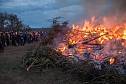 Osterfeuer in Krimderode (Foto: Sven Tetzel)