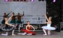 Das Tanzstudio Radeva zeigte zum Nordh&auml;user Weinfest, was seine Eleven alles k&ouml;nnen (Foto: Dimitar Radev)