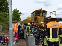 Schwerer Unfall am Bahn&uuml;bergang (Foto: nnz)