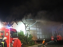 Alte Lagerhalle bannte (Foto: Feuerwehr Bleicherode) Alte Lagerhalle bannte (Foto: Feuerwehr Bleicherode)