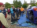 Aktion junge Fahrer an der Morgenr&ouml;te in Nordhausen (Foto: Berufsbildungszentrum Verkehr)