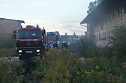 Brand in alter Lagerhalleq (Foto: nnz)