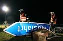 Unfall auf der A 38 (Foto: Feuerwehr Heiligenstadt)