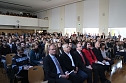 Volles Haus im Audimax - an der Nordh&auml;user Hochschule wurden heute die Neuzug&auml;nge immatrikuliert (Foto: Angelo Glashagel)