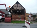 Alte Scheune abgerissen (Foto: Gemeinde Werther)