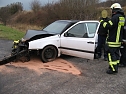 Unfall bei Elende (Foto: Feuerwehr Bleicherode)